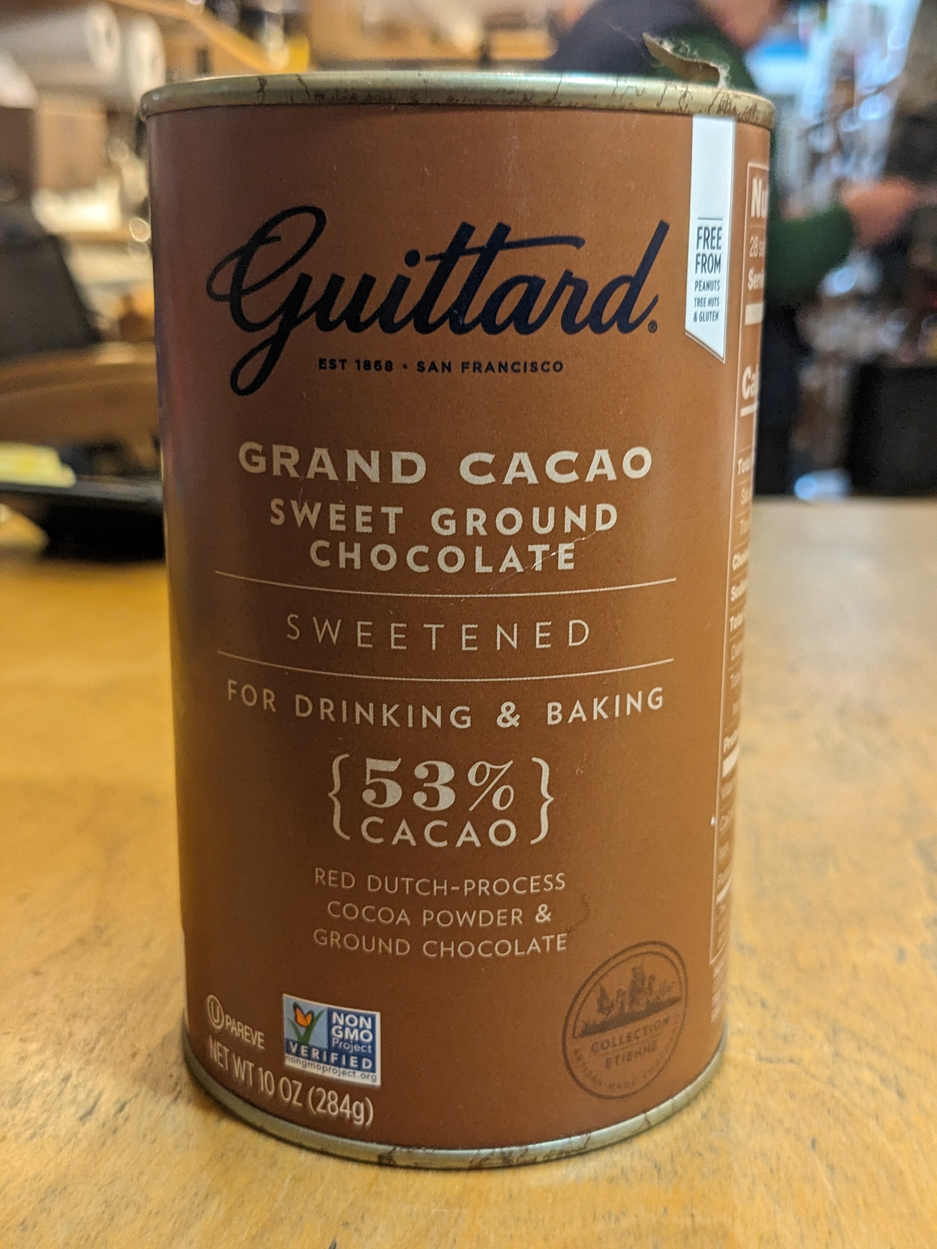Grand Cacao Sweet Ground Chocolate for Drinking & Baking