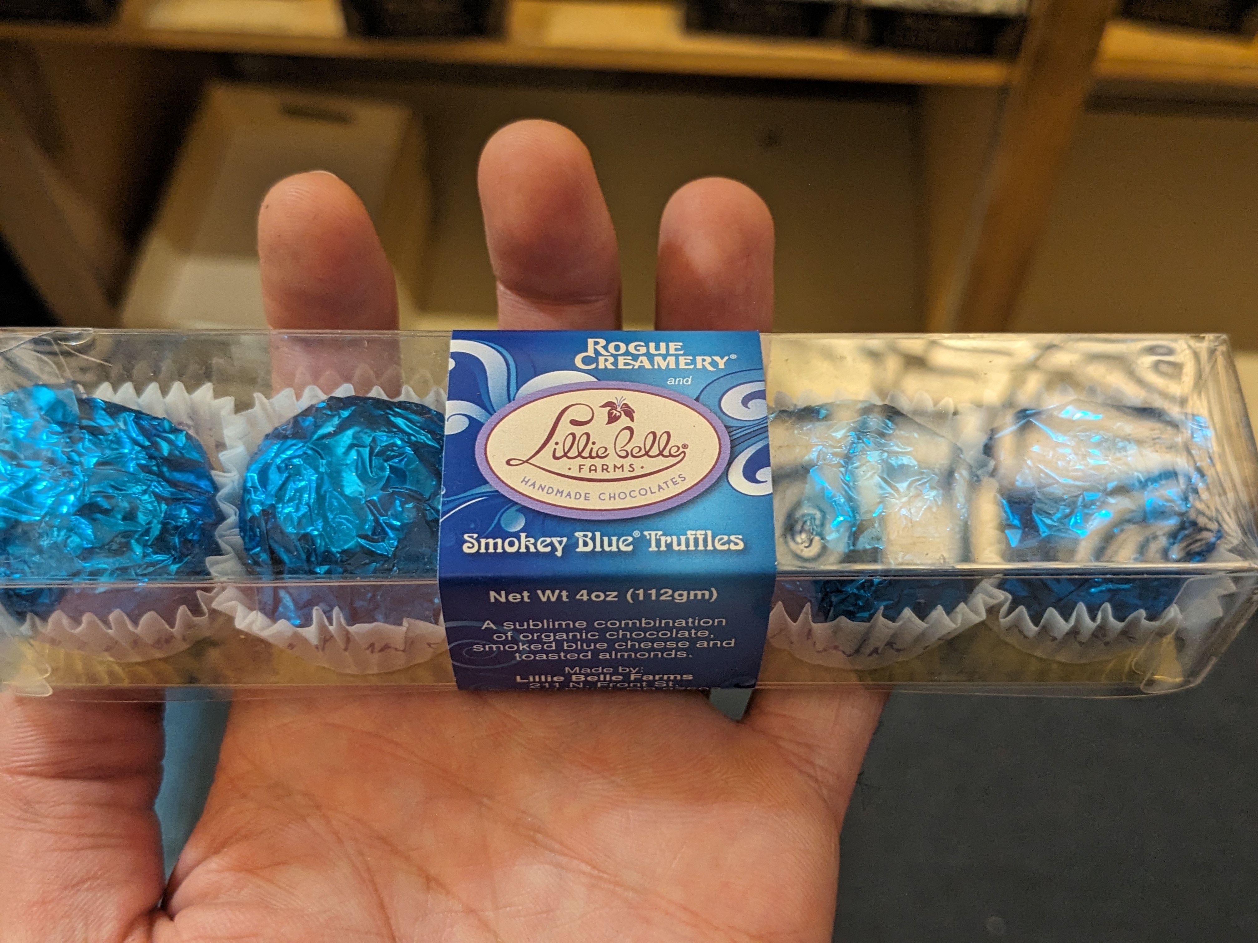Smokey Blue Truffles