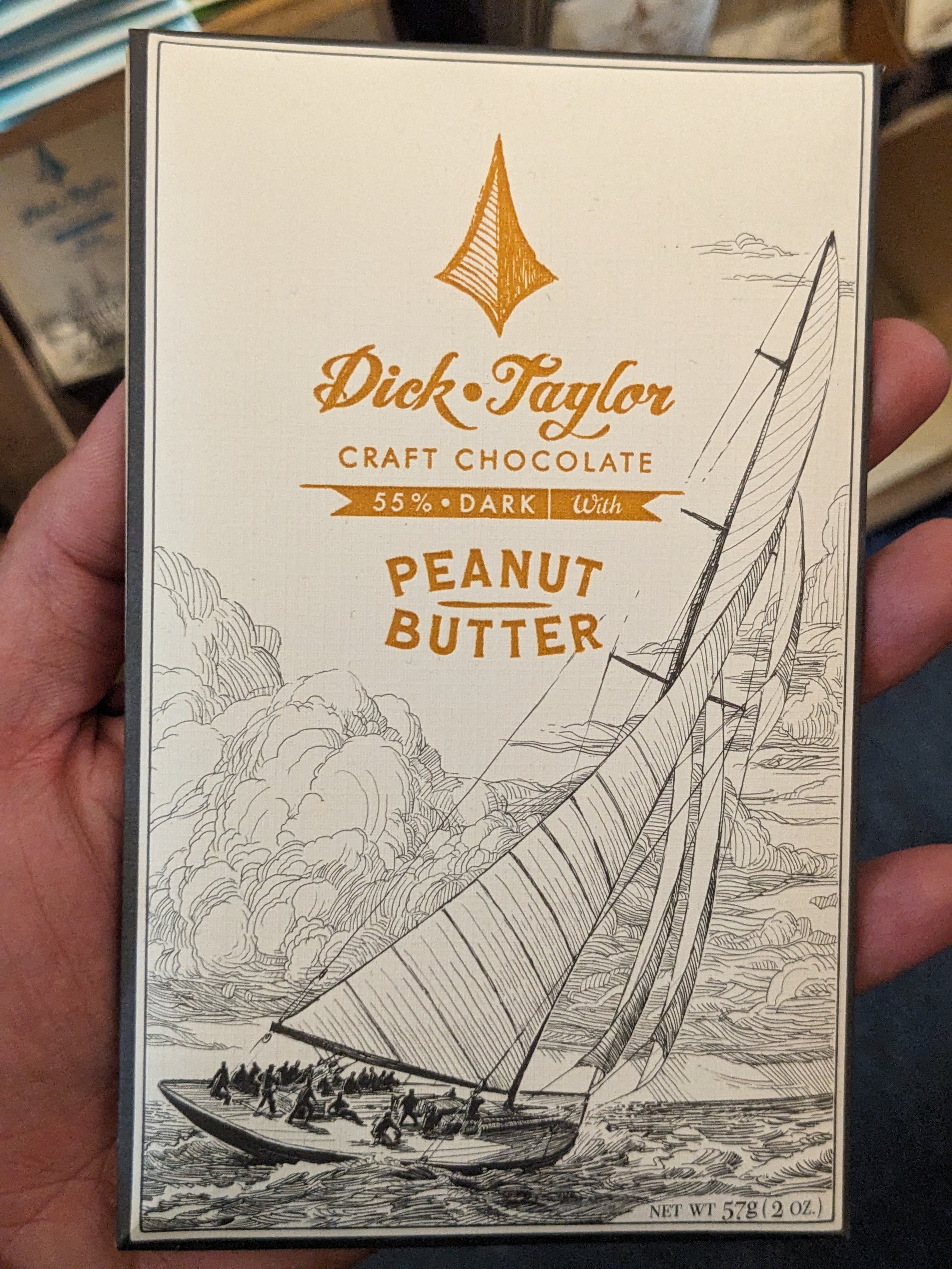 Dark with Peanut Butter
