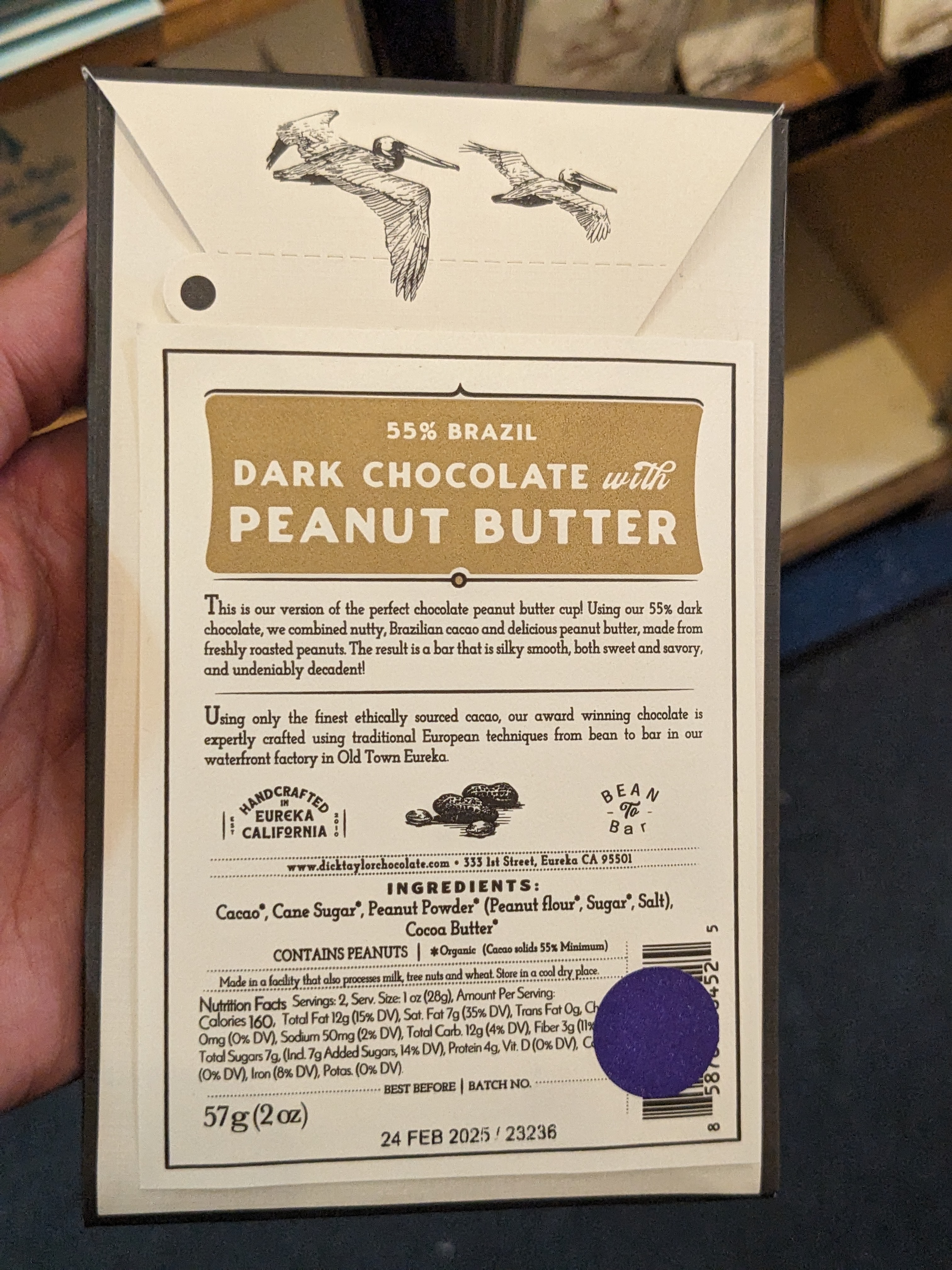 Dark with Peanut Butter