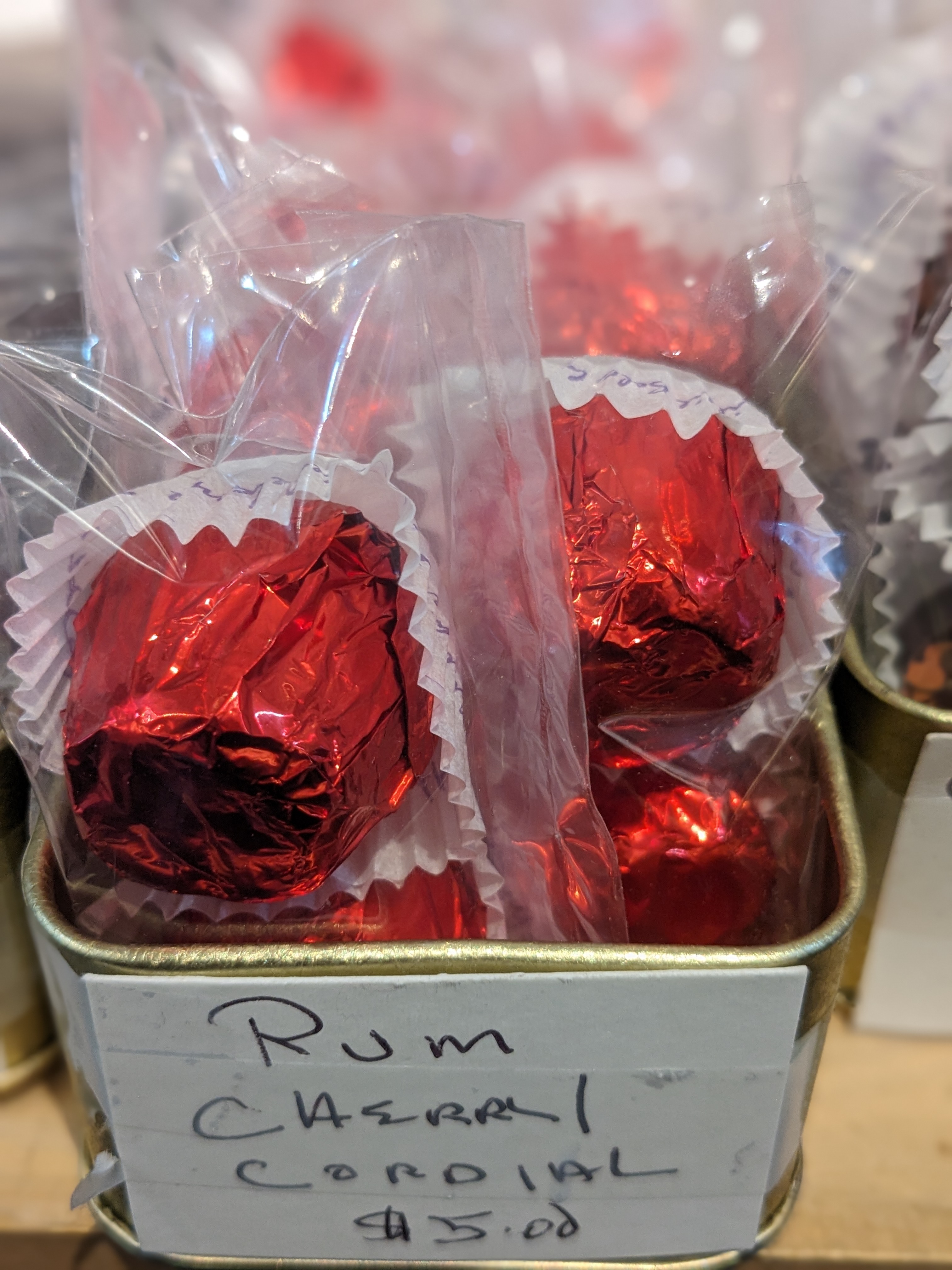 Rum Soaked Cherry Cordials