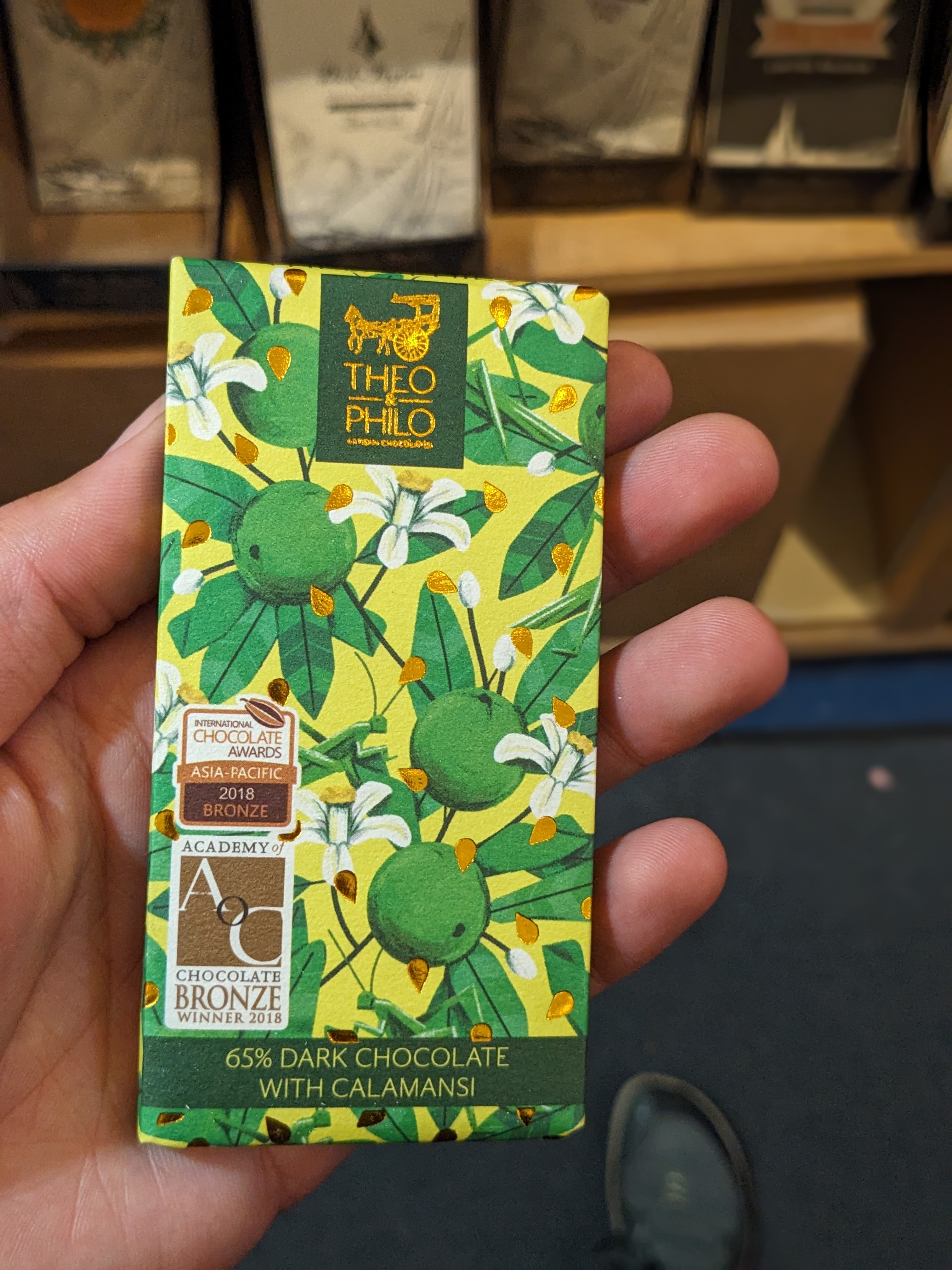 65% Dark Chocolate with Calamansi