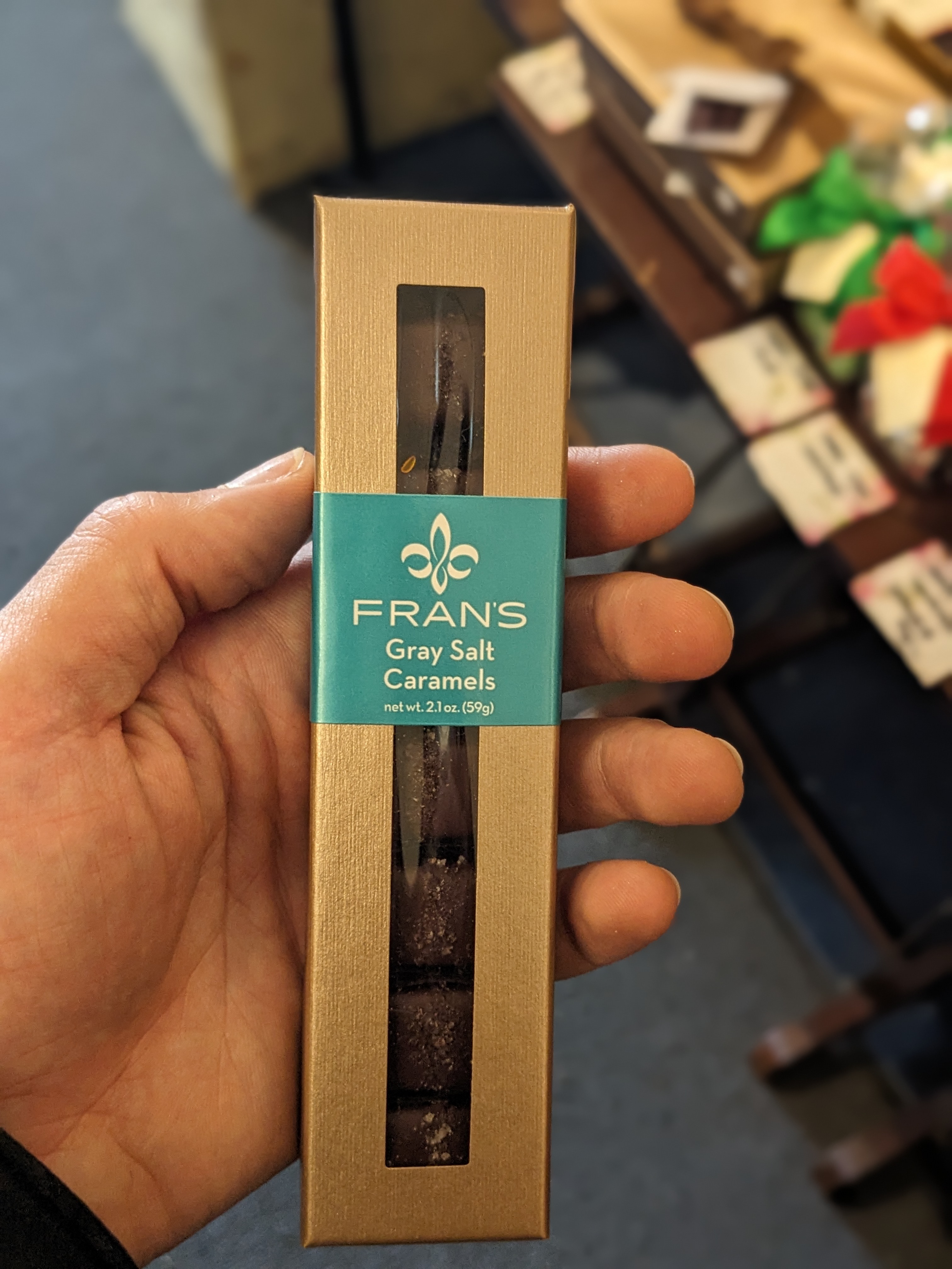 Fran’s Gray Salt Caramels in Dark Chocolate
