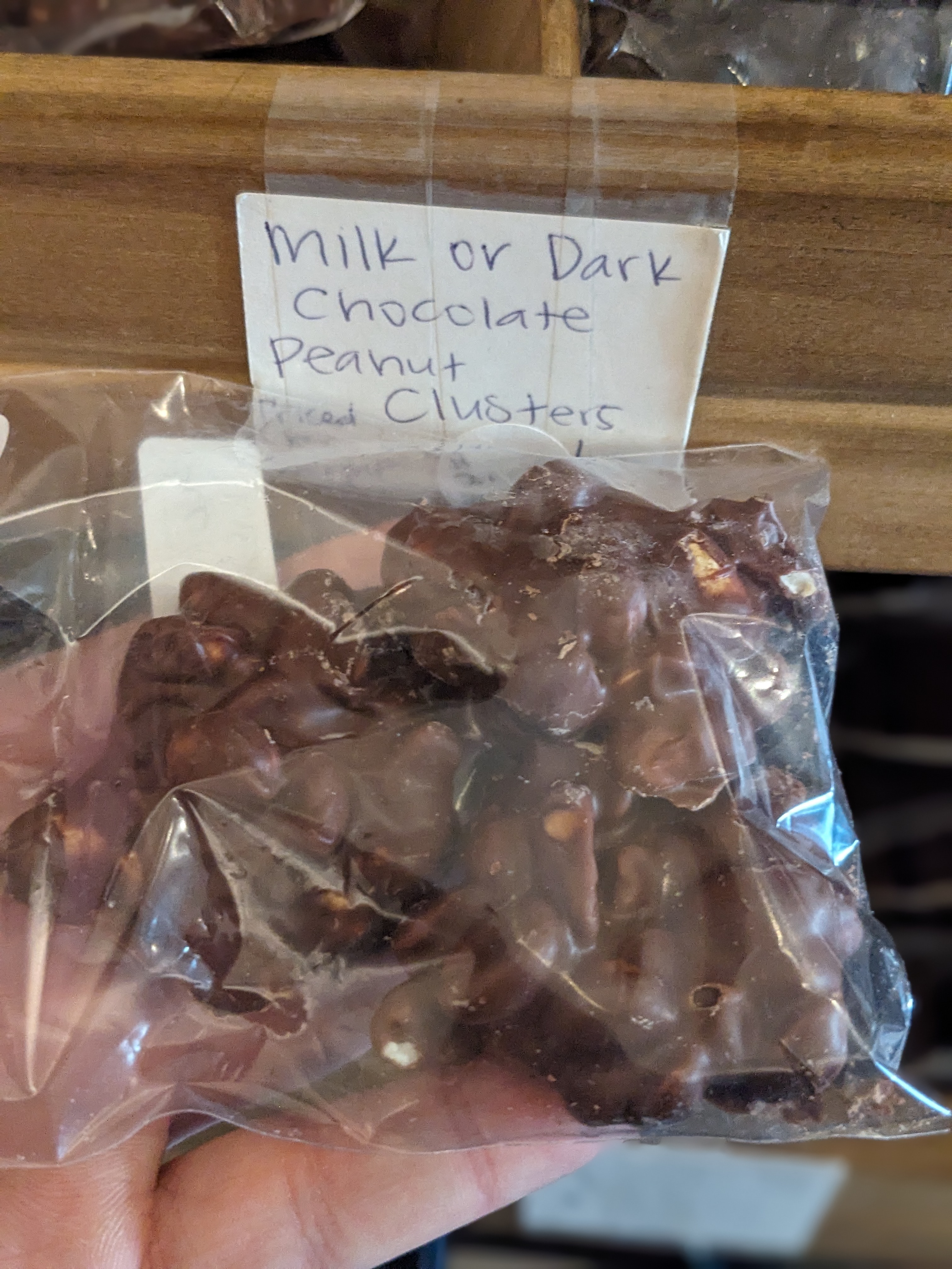 Milk Chocolate Peanut Clusters