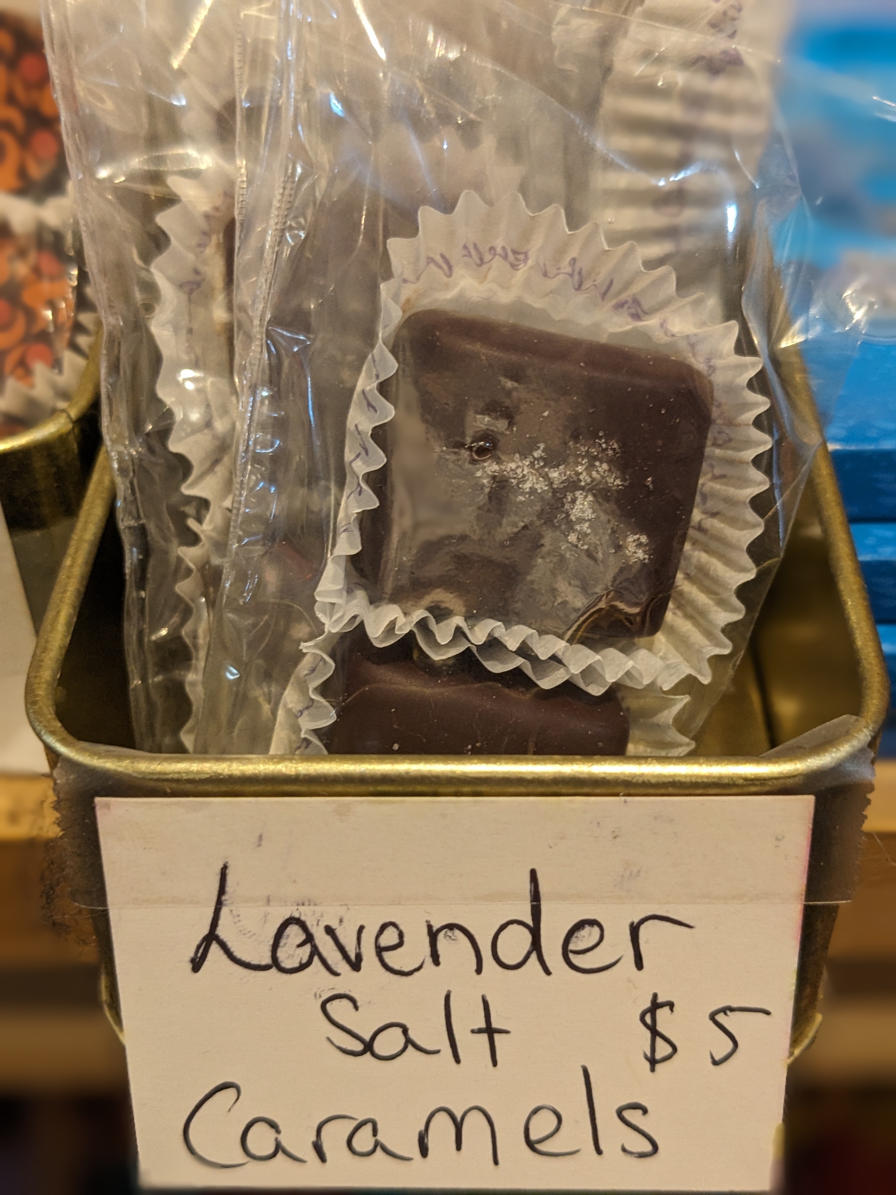 Lavender Salt Caramels