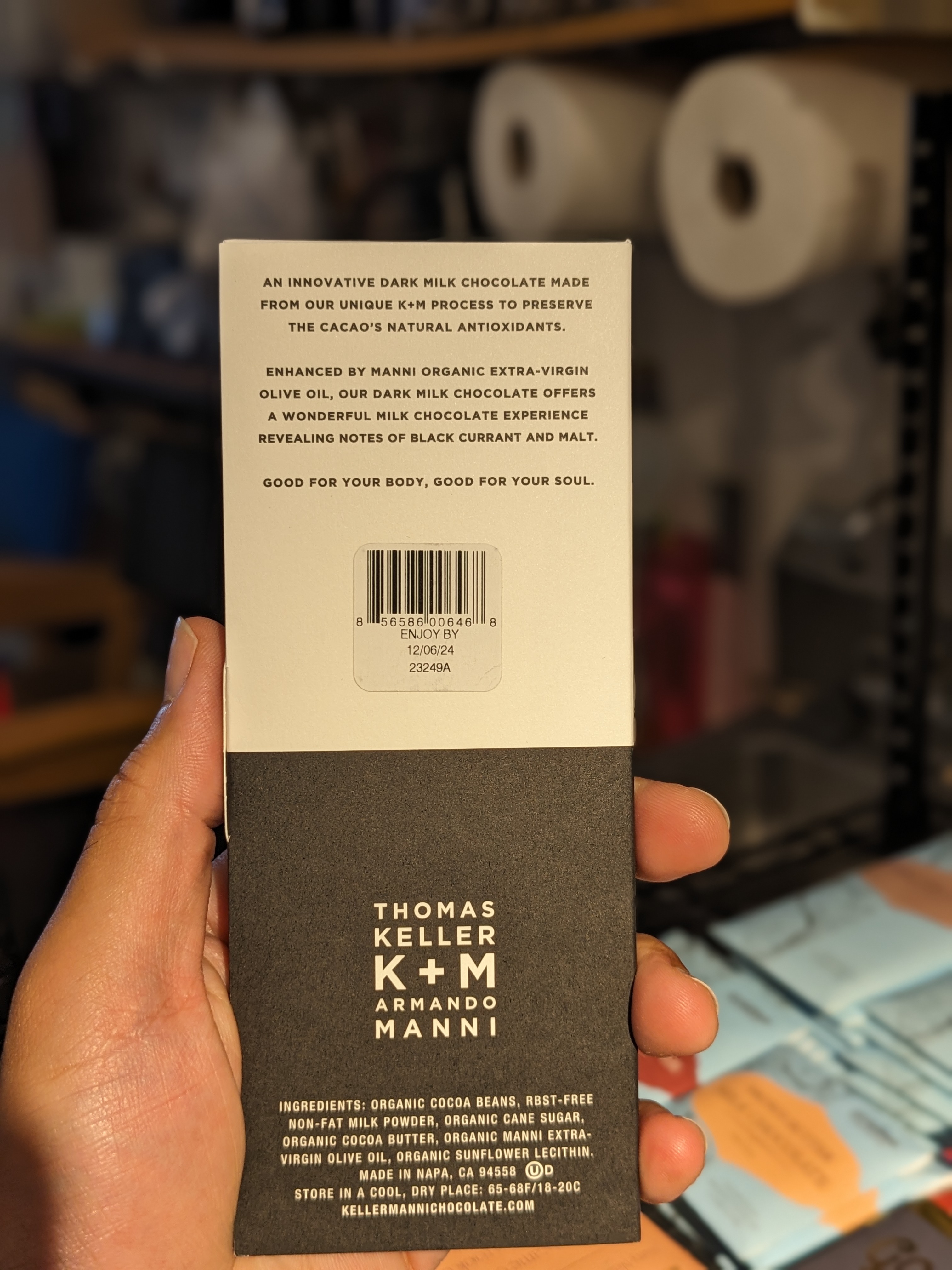 Extra Virgin Dark Milk Chocolate Nicaragua